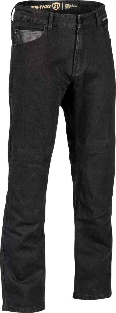 HIGHWAY 21 489-12240T Stronghold Jeans Black Sz 40 Tall