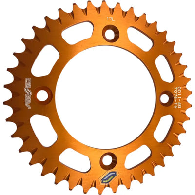 5-001141BK Sunstar Rear Sprocket Aluminum 41T-415 Blk Husq/Ktm - Sprockets