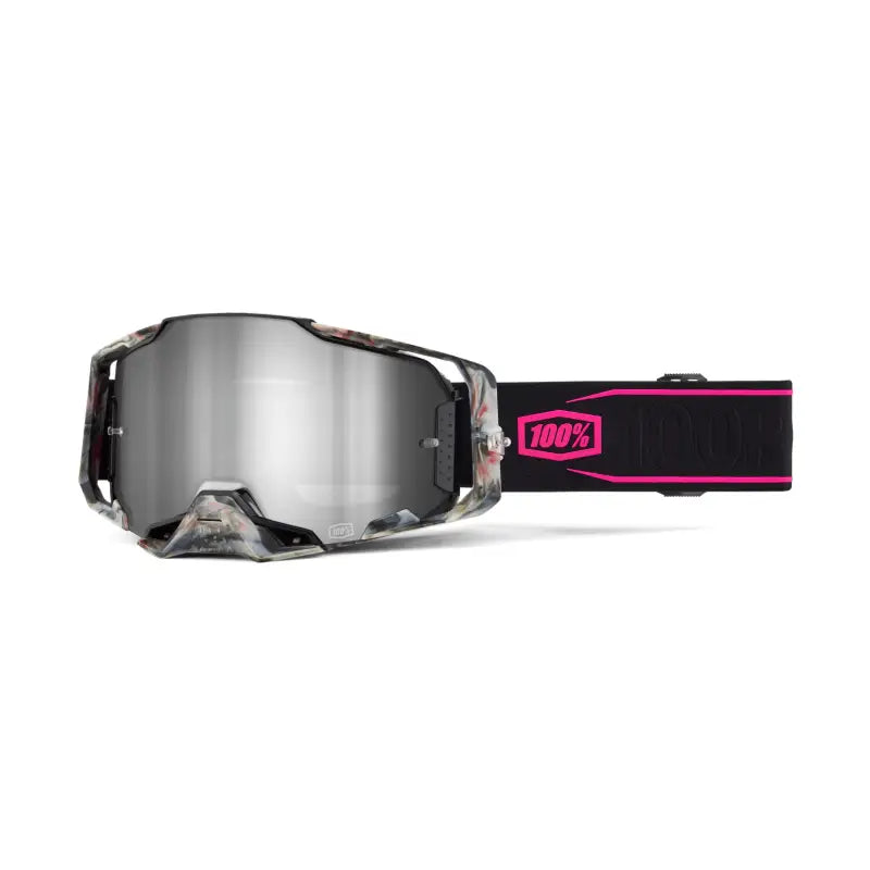 50005-00035 100-Percent Armega Goggle Sarcelle Mirror Silver - RV and Auto Parts
