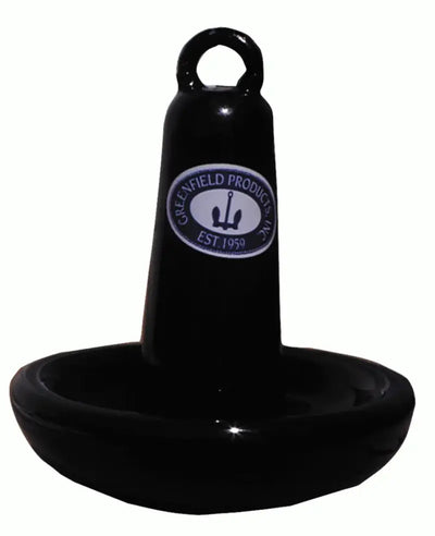510-B Greenfield Mushroom Anchor 10Lb Black - Boat