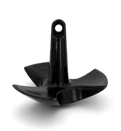 516-E-UPC Greenfield 15 Lb. River Anchor - Black - Boat
