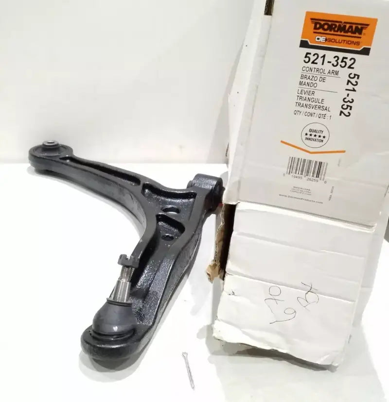 Black Dorman Control Arm with Ball Joint for reliable control arm replacement