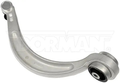 Silver curved suspension control arm for 526-846 Dorman Control Arm Ball Jnt with control arm ball