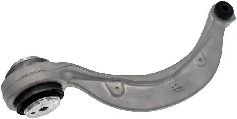 Silver curved suspension control arm for Dorman Control Arm 527-091 replacement vehicle parts