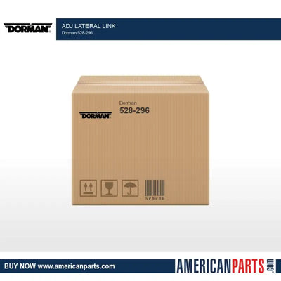 Cardboard box for Dorman Adj Lateral Link replacement part offering durability