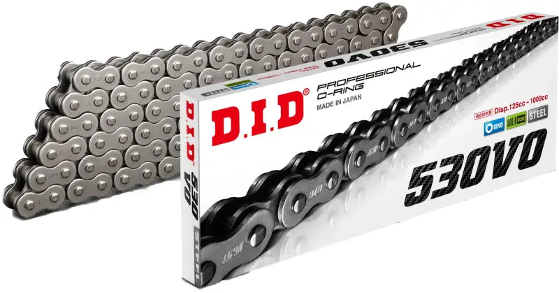 Motorcycle drive chain with O-rings for 530VO-98L chain 530VO-98L chain 530VO-98L chain