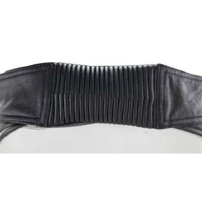 River Road Plains Leather Chaps Black - XL - 094421