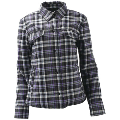 River Road Cameo Flannel Moto Shirt Womens - XL - 094530