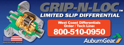 Grip-N-Loc limited slip differential for Auburn Gear Ford 8.8 gear ford models