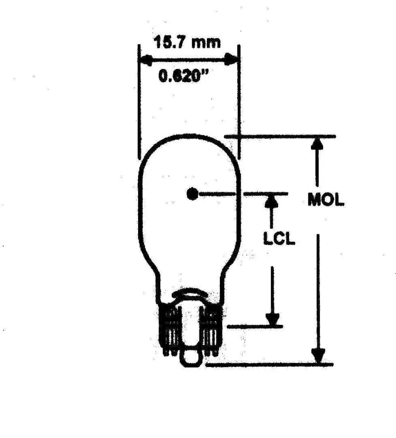 54766 Camco Interior Door Light Bulb 912 Auto/ RV/ Marine Interior