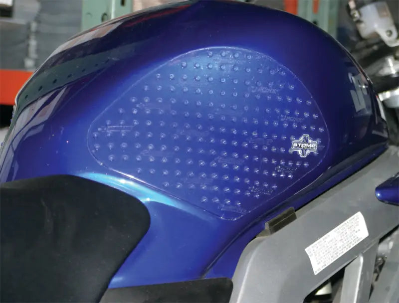 STOMPGRIP Tank Pad Kit Volcano Clear for Powersports