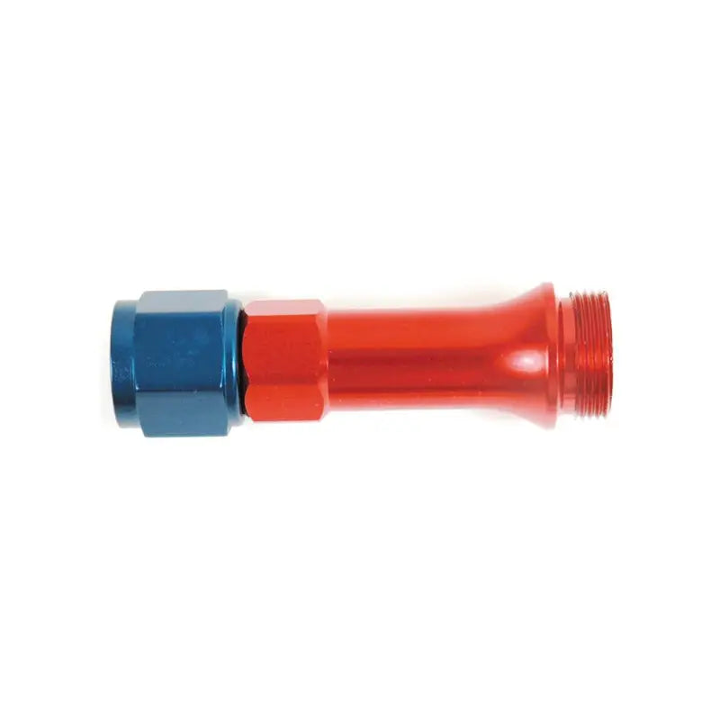 Red and blue hose fitting for Holley Carb Adp -6AN Speedfx -6AN setup
