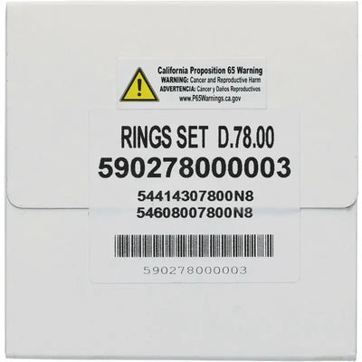590278000003 Piston Rings 77.96mm For Vertex Pistons Only