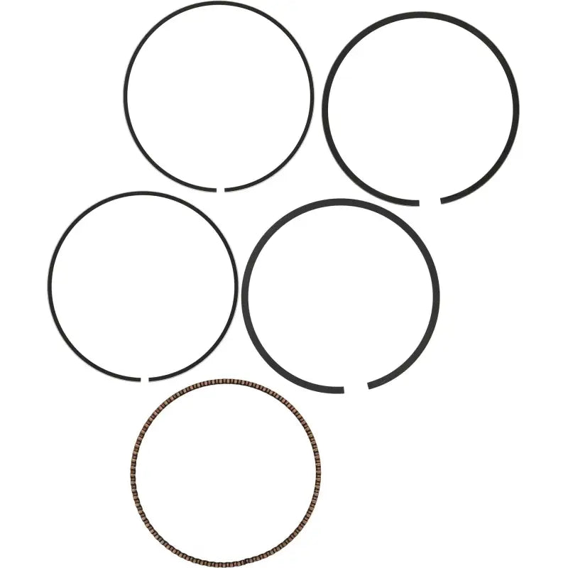 Set of five piston rings for Vertex Pistons, ideal RV parts & accessories