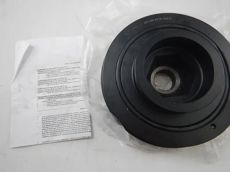 Black Dorman Harmonic Balancer for engines, durable harmonic balancer part