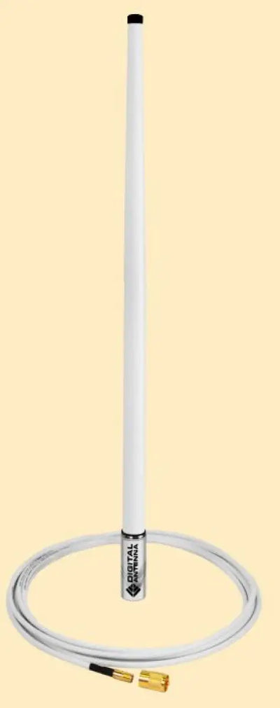 594-MB Digital Antn 4’4.5Db Vhf/Ais W 15’ Of Cable Blac - Vhf Radio Antenna