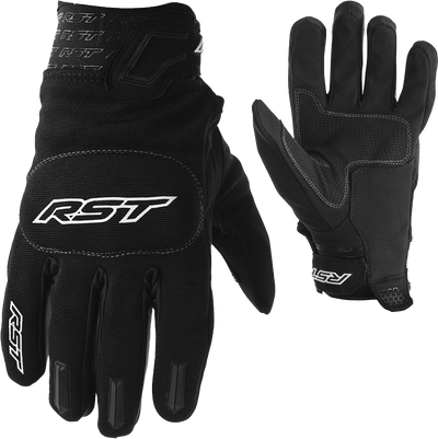RST Rider CE Summer Gloves - Available in Black/Black, Black/Blue, Black/Red - Rst