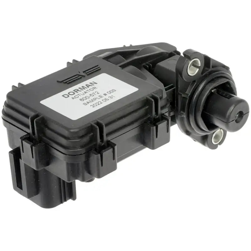 Black plastic actuator for Dorman Transfer Case Motor or transfer case motor replacement