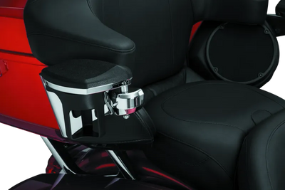 Kuryakyn Passenger Armrests 14-23 Touring Models Chrome, RV, Automotive, Powersports, off-road, marine, exterior, truck accessories, interior, truck bed, rv parts, AVADA - Best Sellers, Seats, Armrests