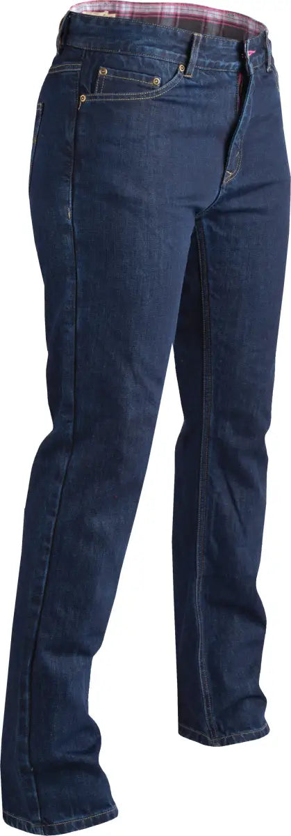 #6049 478-362~12 Women's FortreSS Jeans Indigo Sz 12 - RV and Auto Parts