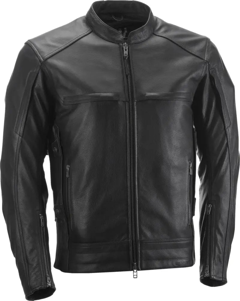 #6049 489-1014~3 Gunner Jacket Black Md 