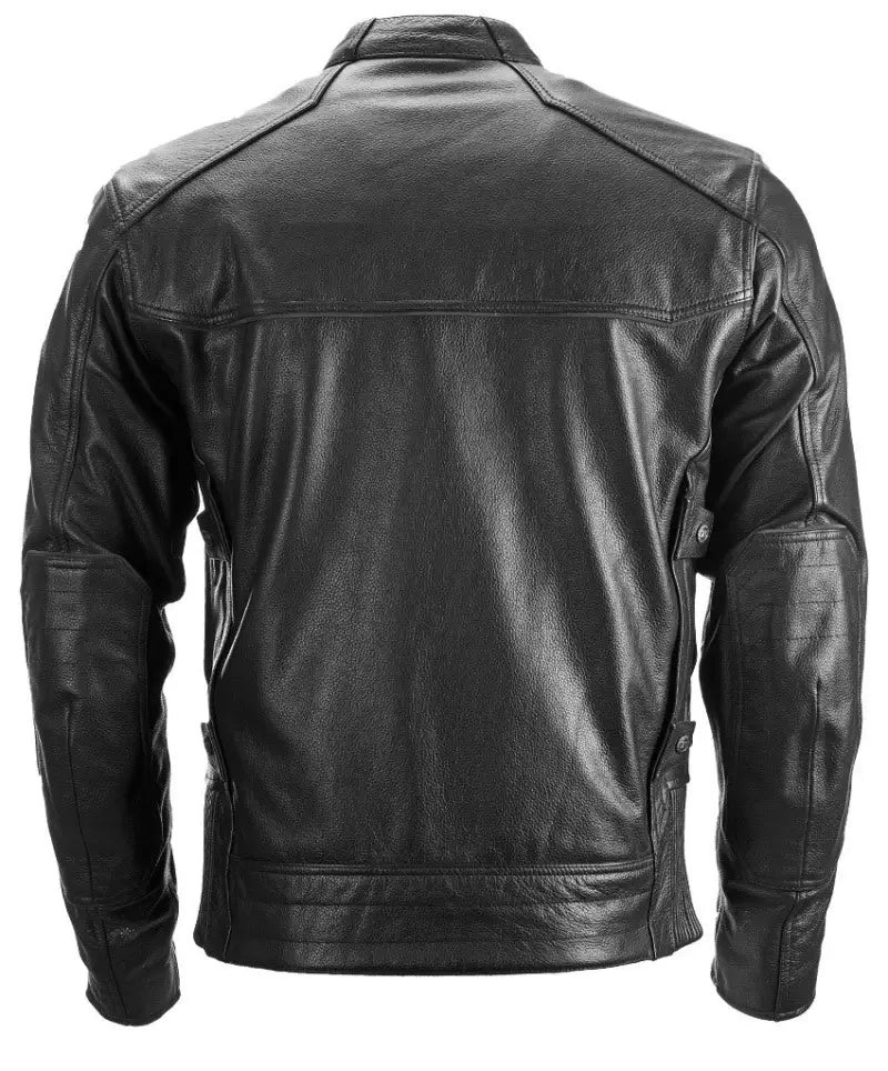 #6049 489-1014~5 Gunner Jacket Black Xl 