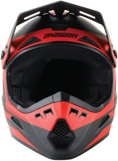 Answer AR1 Sweep Helmet Black/Red Youth - Large - Answer