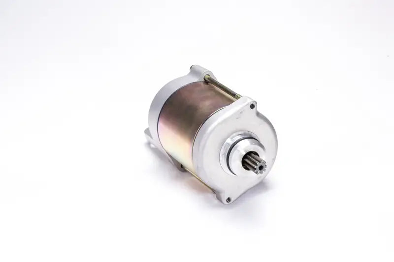 Silver and gold electric starter motor for RV and truck parts & accessories, model 61-002