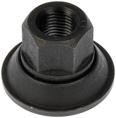Black Dorman wheel nut with integrated washer for Dorman wheel models 611-127.1