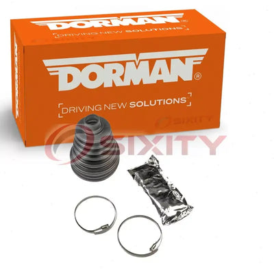 Automotive CV axle boot repair kit with Dorman Unift CV Boot for vehicle’s CV joint