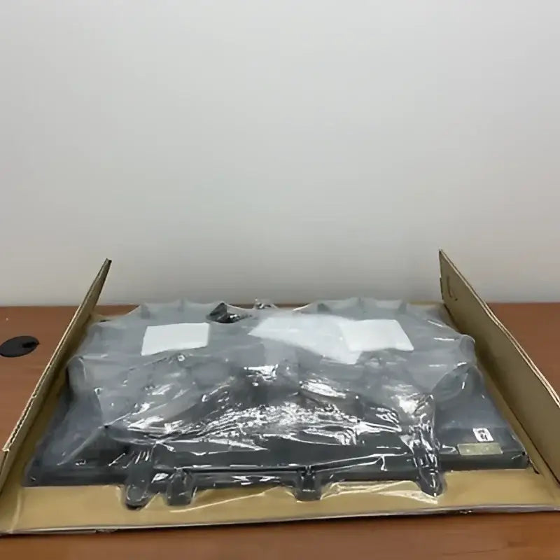 Television in packaging with 621-243 Dorman Dual Fan Assembly, a dual fan fan assembly