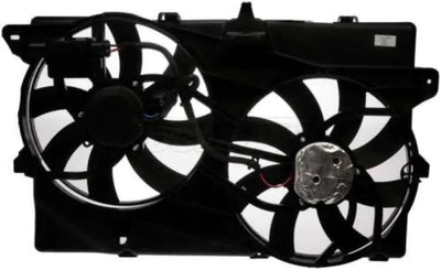 Black dual fan assembly for Dorman Dual Fan XD vehicle cooling system