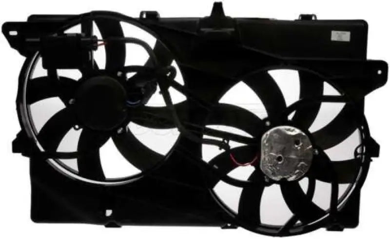 Black dual fan assembly for Dorman Dual Fan XD vehicle cooling system