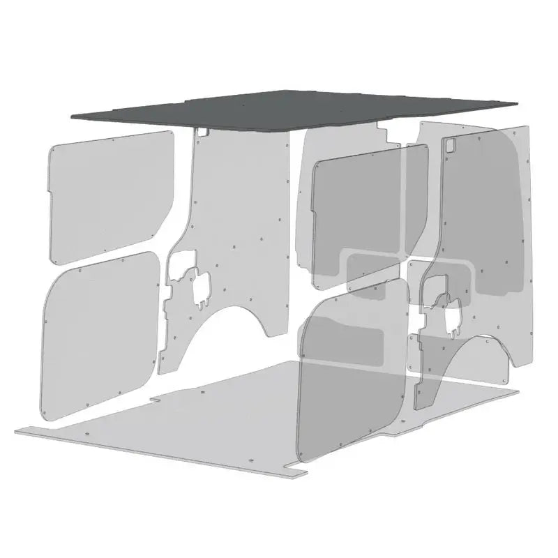 Van interior panel kit for Legend Fleet Duratherm ceiling liner in Duratherm ceiling