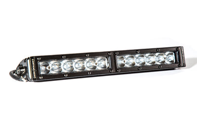 Diode Dynamics 12 In LED Light Bar Single Row Straight Clear Driving Each Stage Series - DD5015S