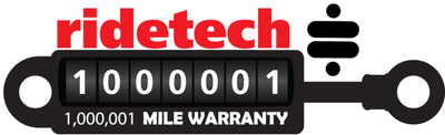 Ridetech HQ Series Shock Absorber Single Adjustable 4.75in Stroke Eye/Eye Mounting 10.15in x 14.9in - 22149841