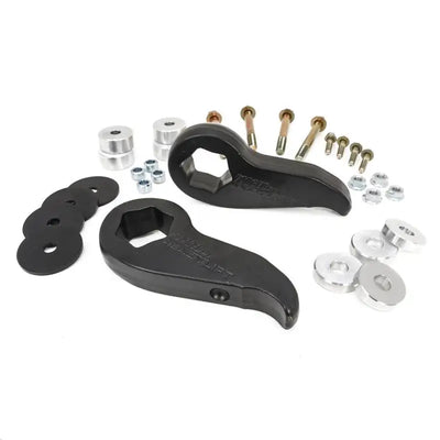 66-3020 Readylift 2020 GM 2500/3500HD 2.0' Leveling Kit with components for a 2.0-inch lift, specifically designed for 2020 GM 2500/3500HD trucks. Enhances truck's stance, RV, Automotive, Powersports, off-road, marine, exterior, truck accessories, interior, truck bed, RV parts, AVADA - Best Sellers, Must Haves