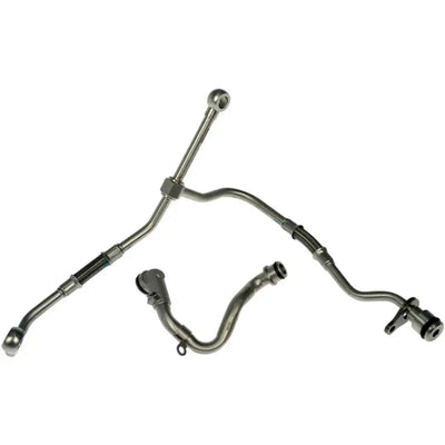 Metal fuel line assembly from 667-055 Dorman Turbo Line Kit for turbo line replacement