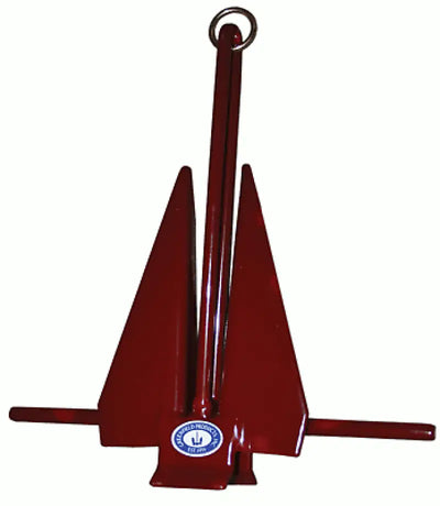 669-11-RD Greenfield Fluke Slip Ring 11Lb Red - Boat Anchor
