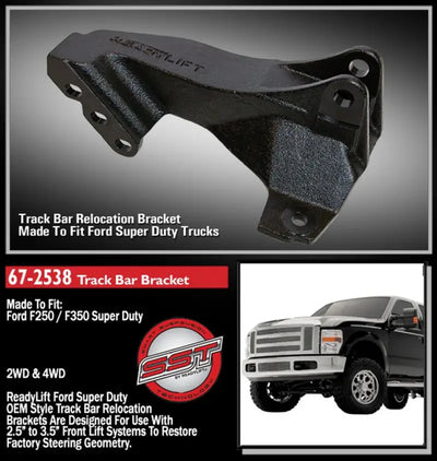 67-2538 Readylift Track Bar Bracket for 08-09 Ford F250/F350 Super Duty, enhances stability and performance for RV, automotive, powersports, off-road, marine, exterior, truck accessories, interior, truck bed, RV parts, AVADA - Best Sellers, Must Haves