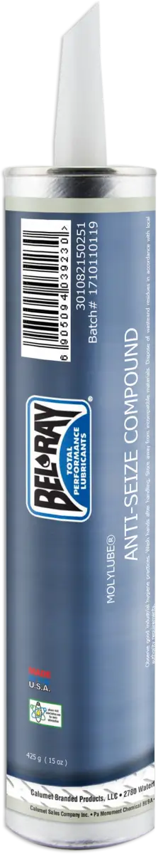 BEL-RAY Assembly Lube Anti Seize Compound 15oz for Powersports