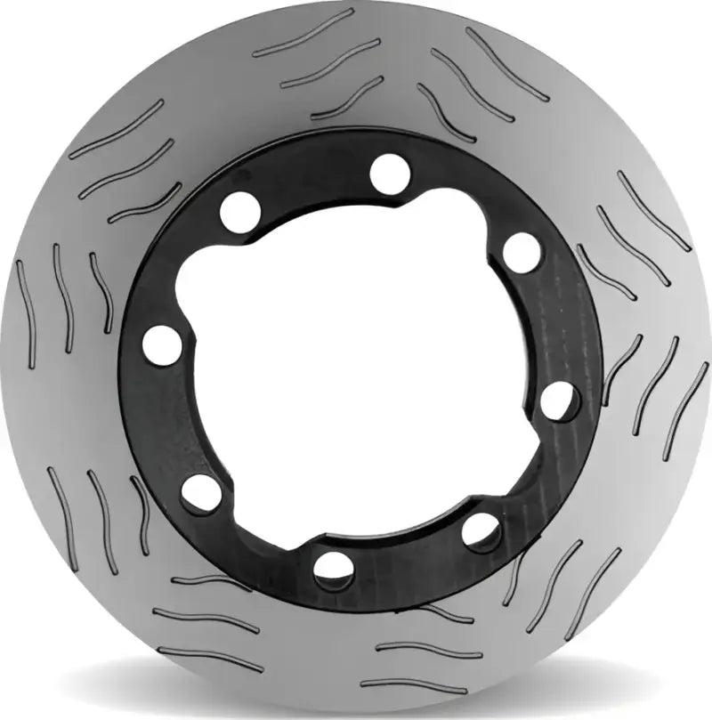 Slotted and drilled brake rotor 680318PER Raybestos Performance for better stopping power