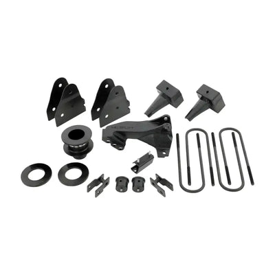 Readylift 3.5'F/1.0'R Sst suspension lift kit for 2017 F250 with 1-piece driveshaft.