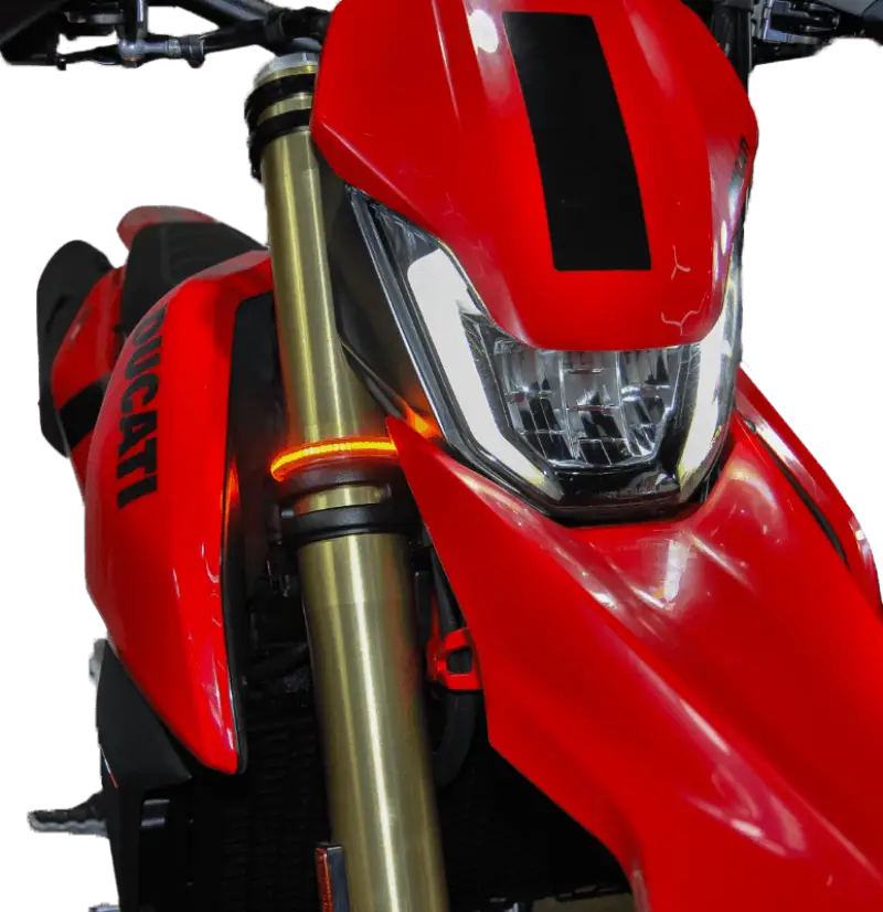 698-FB New Rage Cycles Front Led Turn Signals Duc - RV and Auto Parts
