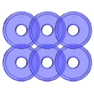KC HiLiTES Cyclone V2 LED - Replacement Lens - Blue - 6-PK - 4414