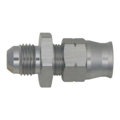 DeatschWerks 6AN Male Flare to 3/8in Hardline Compression Adapter - Includes 1 Olive Insert - DeatschWerks