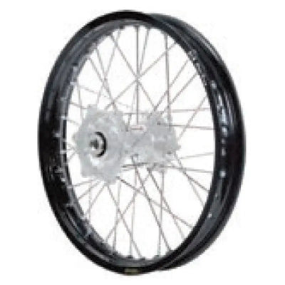 70-3000GB-A60 Dubya Front Wheel 1.60 X 21 Gold Haan Hub Black A60 Rim - Wheels