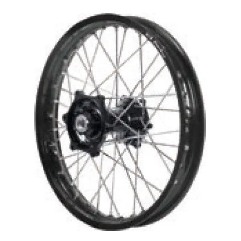 70-3000GB-A60 Dubya Front Wheel 1.60 X 21 Gold Haan Hub Black A60 Rim - Wheels