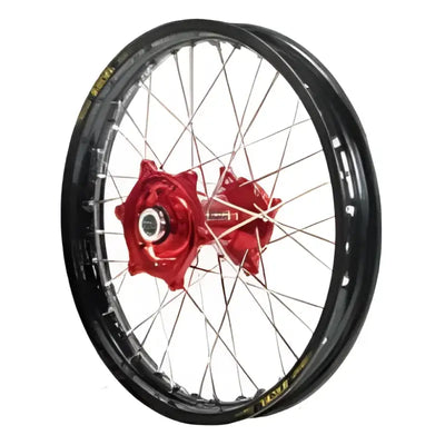 70-3061OS Dubya Rear Wheel 2.15 X 18 Orange Haan Hub Silver Rim - Wheels