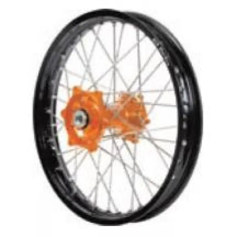 70-3115DB-A60 Dubya Rear Wheel 2.15 X 18 Blue Haan Hub Black A60 Rim - Wheels